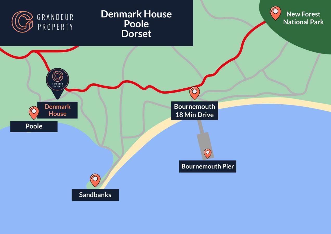 プール Denmark House By Grandeur Propertyヴィラ エクステリア 写真